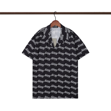 Balenciaga short shirt-007