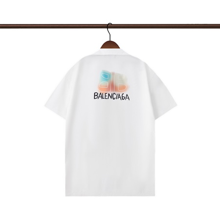 Balenciaga short shirt-016