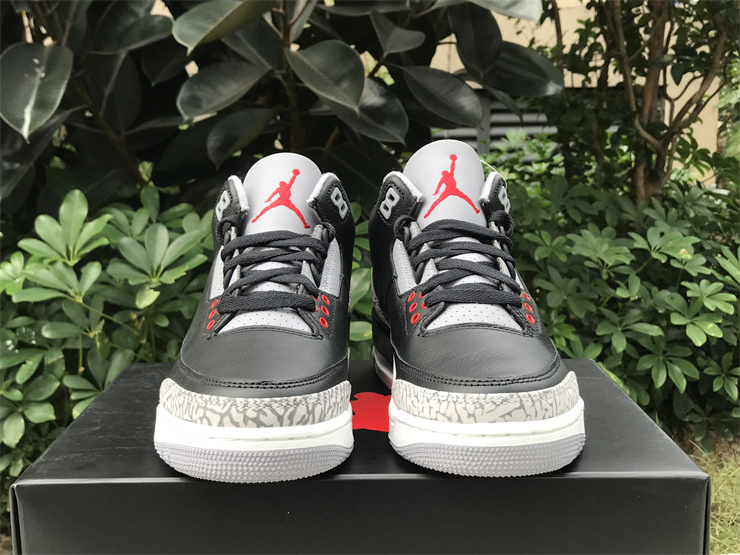 Air Jordan 3 Retro OG GS BLACK CEMENT