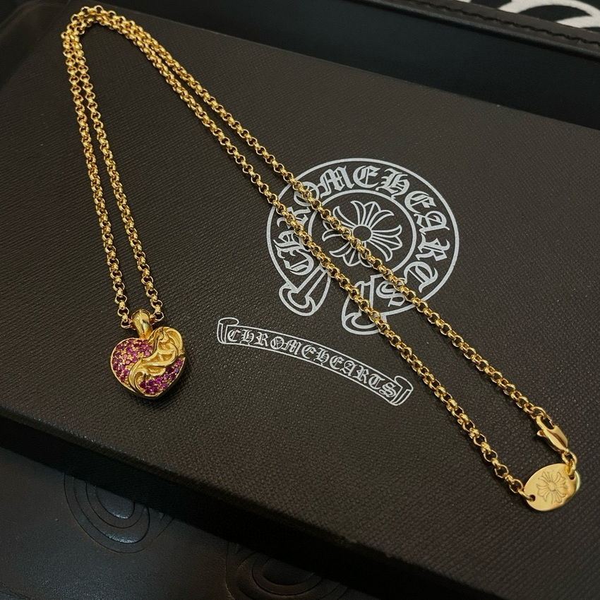 Chrome Hearts Necklace-015