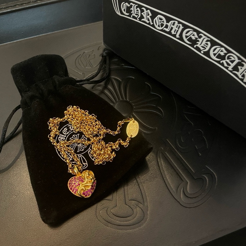 Chrome Hearts Necklace-015