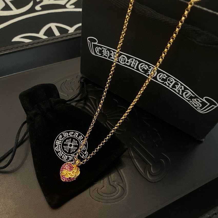 Chrome Hearts Necklace-015