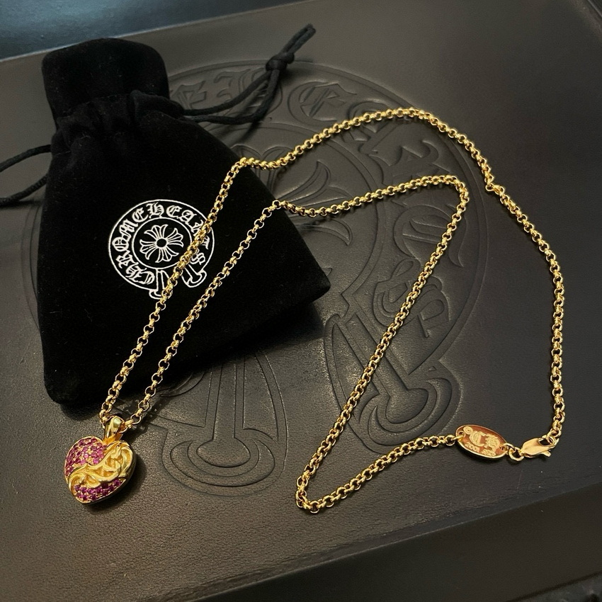 Chrome Hearts Necklace-015