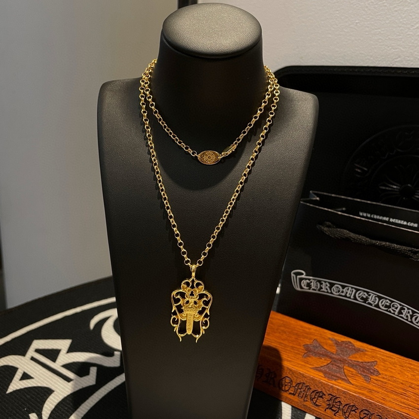 Chrome Hearts Necklace-023
