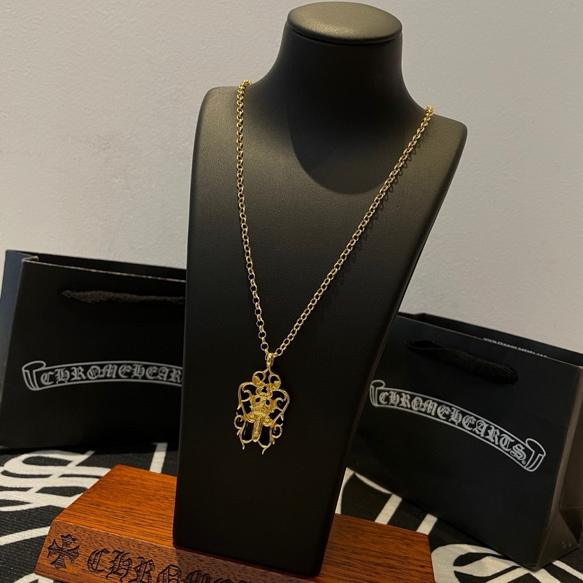 Chrome Hearts Necklace-023