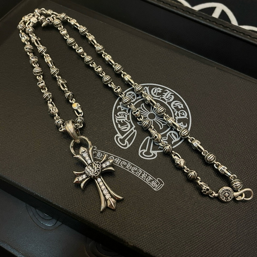 Chrome Heart Necklace-123