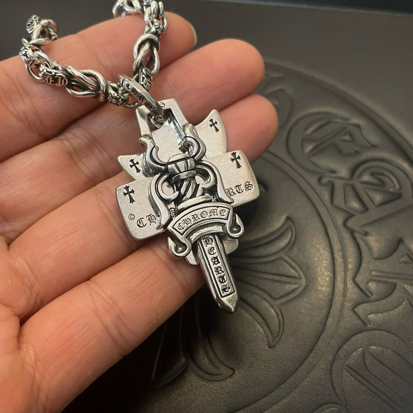Chrome Heart Necklace-141