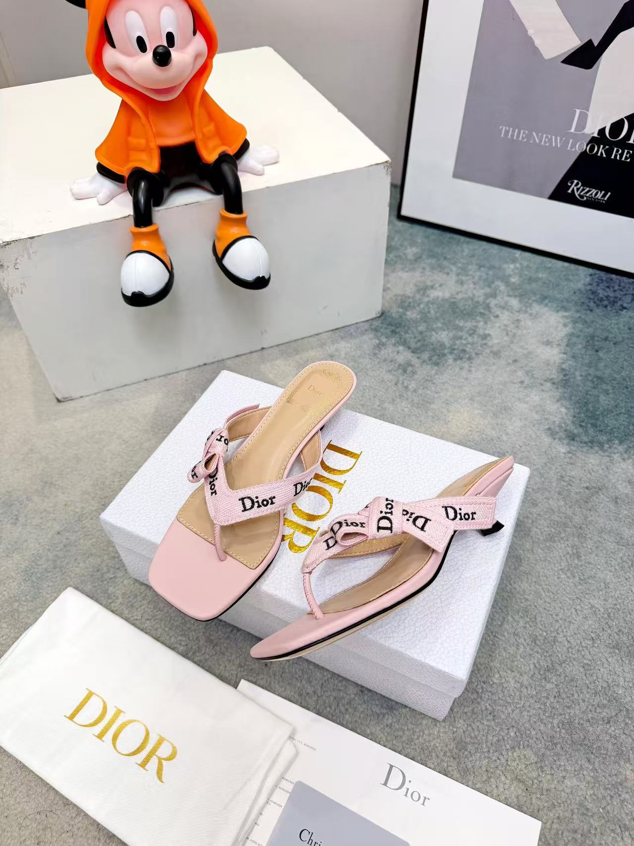 Dior Slippers Women(AAA)-075