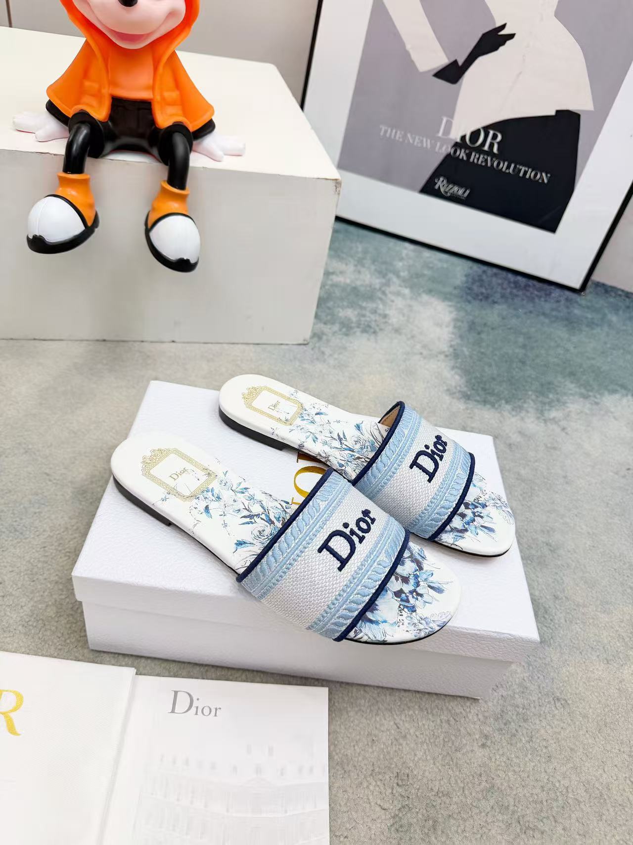 Dior Slippers Women(AAA)-077