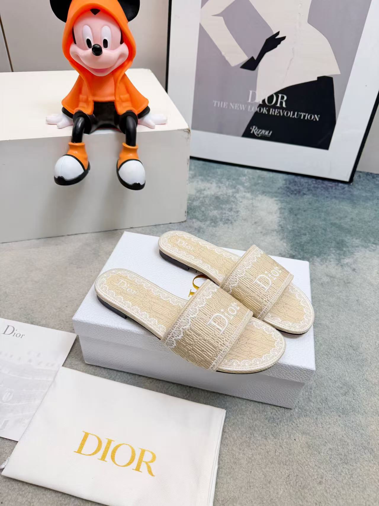 Dior Slippers Women(AAA)-076