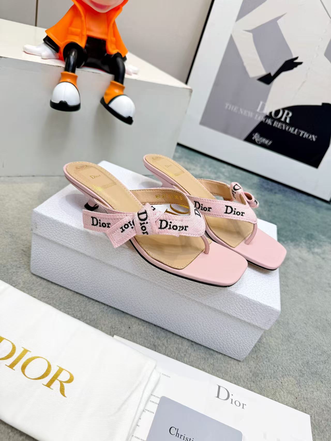 Dior Slippers Women(AAA)-075