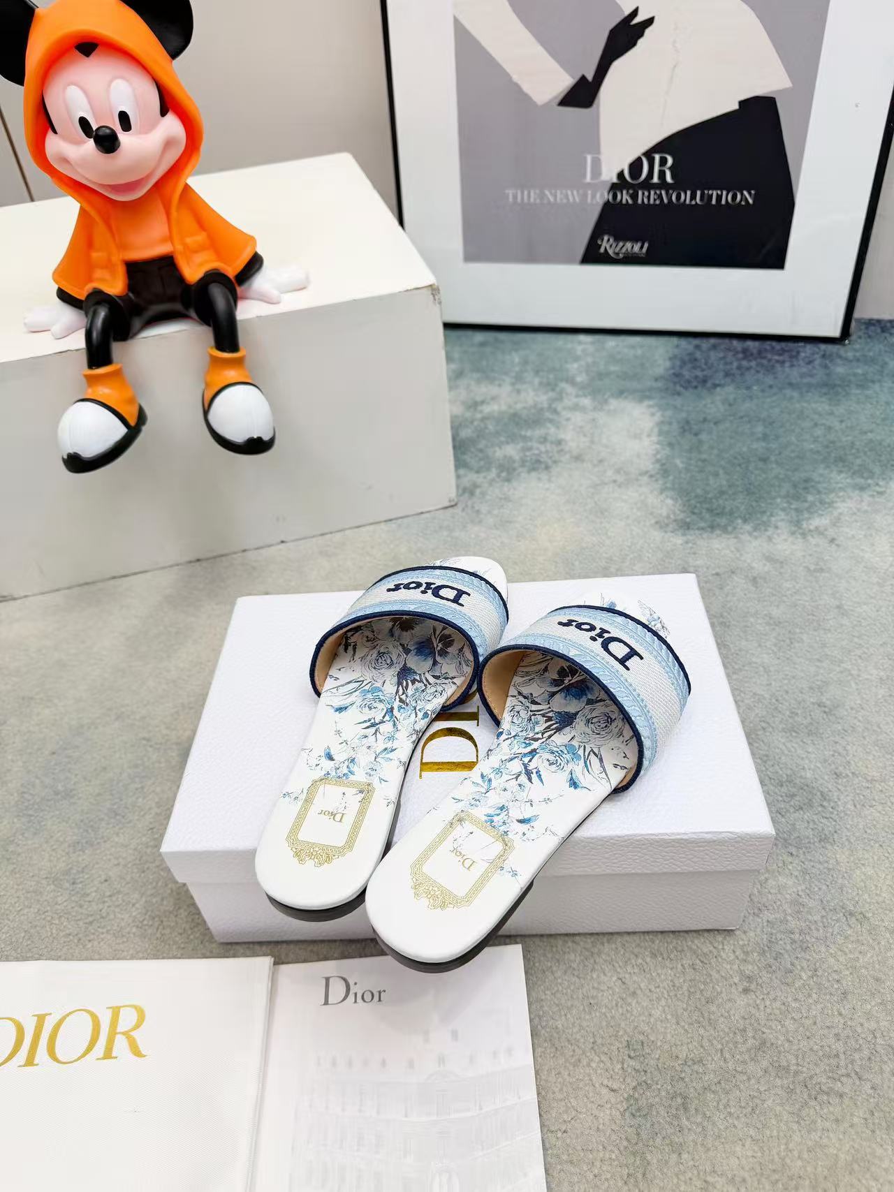 Dior Slippers Women(AAA)-077