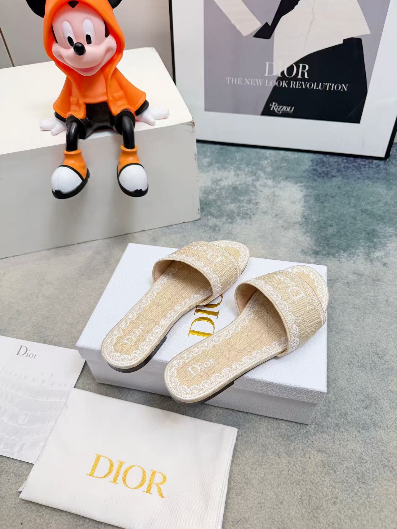 Dior Slippers Women(AAA)-076