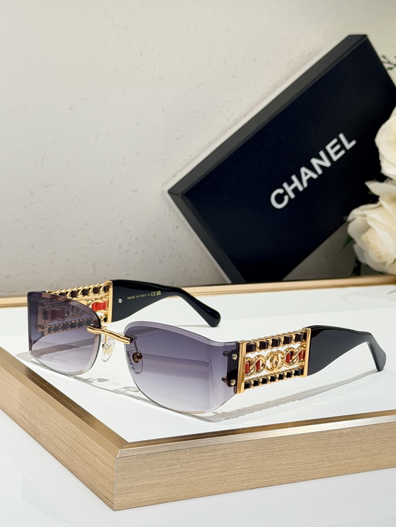 CHANEL Sunglasses(AAAA)-444