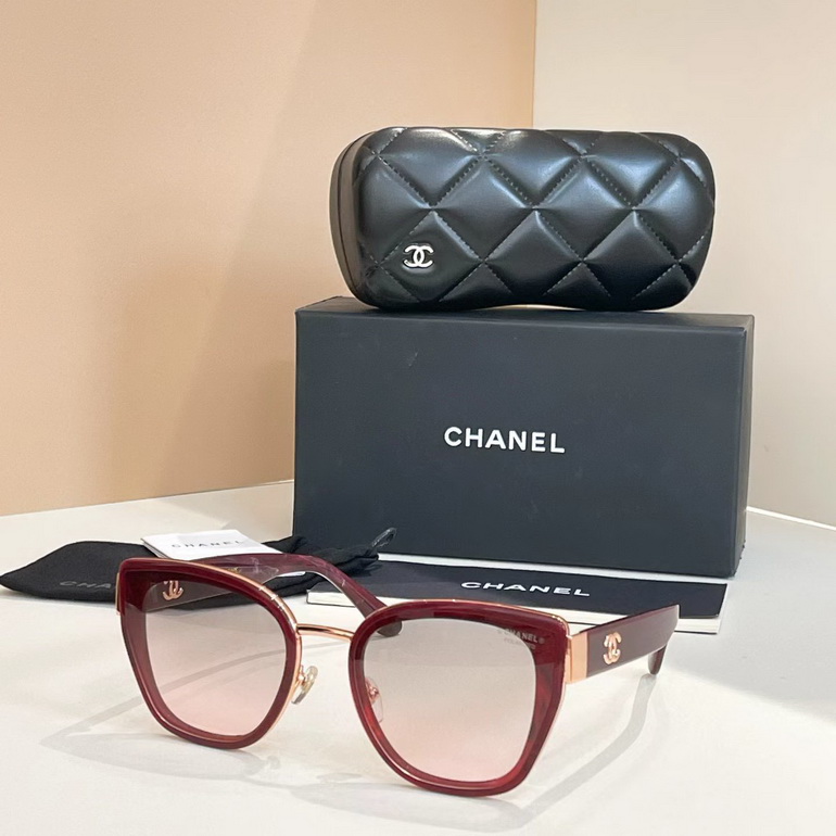 CHANEL Sunglasses(AAAA)-2495