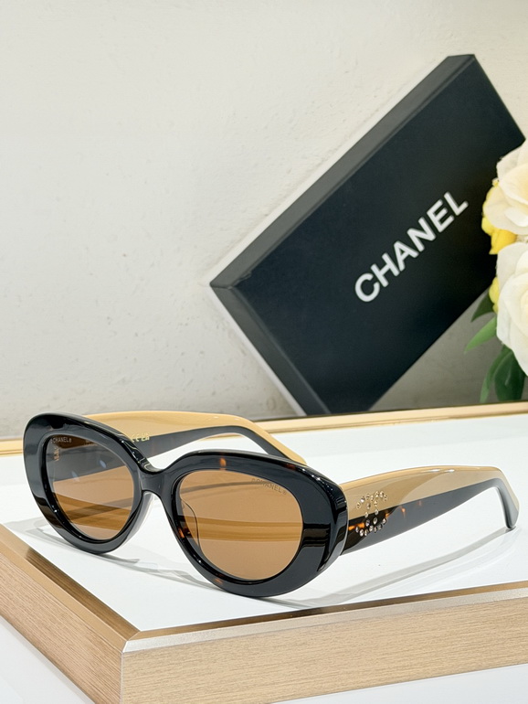 CHANEL Sunglasses(AAAA)-2076