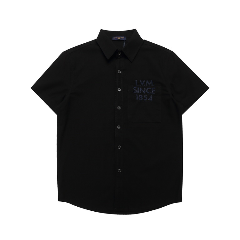 LV short shirt-181
